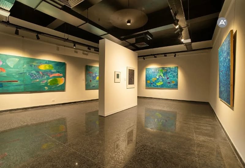 #Throwback- Achuthan Kudallur – A Life in Art – Lalit Kala Akademi ChennaiThe exhibition, encap (2)