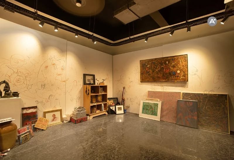 #Throwback- Achuthan Kudallur – A Life in Art – Lalit Kala Akademi ChennaiThe exhibition, encap (3)