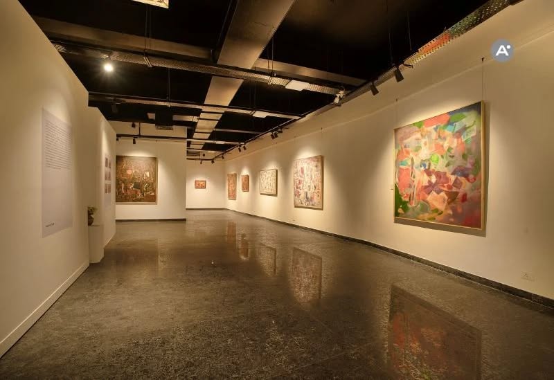 #Throwback- Achuthan Kudallur – A Life in Art – Lalit Kala Akademi ChennaiThe exhibition, encap