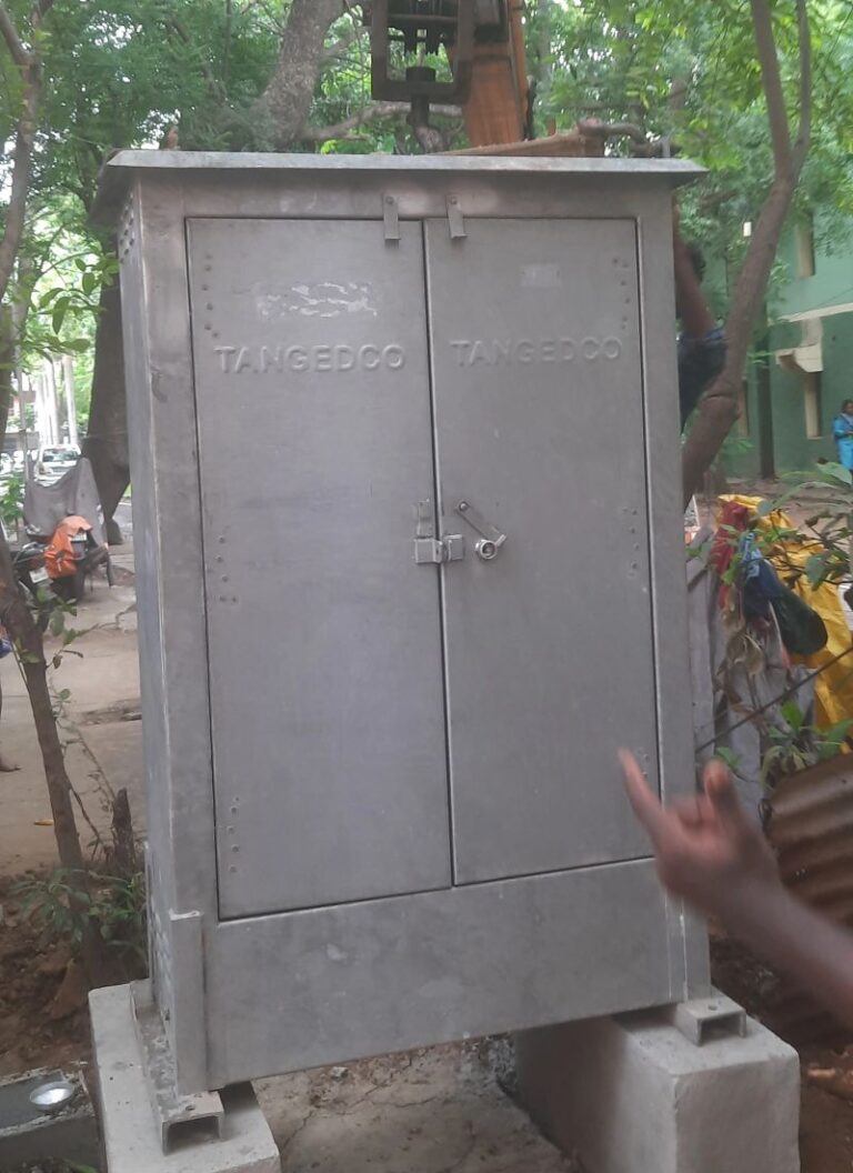 SITC of Feeder Pillars & UG Cable Infrastructure – GPRA CPWD Quarters, Thirumangalam, Chennai